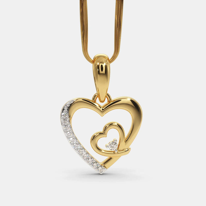 The Lovers Hearts Pendant