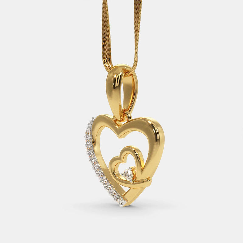 The Lovers Hearts Pendant